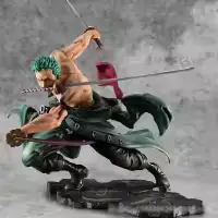 One Piece 10CM Figure Toys Anime GK Roronoa Zoro Three-blade Sa-maximum PVC Action Collection Figurine Model Dolls  Kids