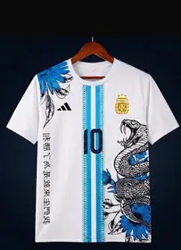 Argentina Special Edition messi jersey for men's and women Unisex