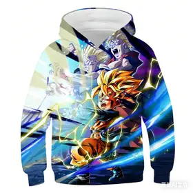 Dragon Ball 3d Printed Hooded Sweatshirt Autumn Clothing For Kids s Same Style 2025 Cartoon Anime Clothing And Hoodies Tops