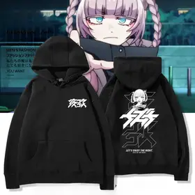 Y2K Anime CALL OF THE NIGHT Nazuna Nanakusa Funny Hoodie Hip Hop Graphic Sweatshirts Poleron Hombre Streetwear Harajuku Tracksui