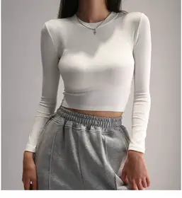 New Summer Special Free size Plain O Neck Full Sleeve T shirt For Women