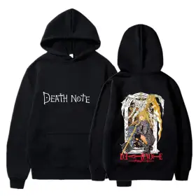 Hip Hop Anime Hoodie Hip Hop Misa Print Hooded Sweatshirts Men Women Manga Unisex Oversize Harajuku Cool Streetwear Pullover