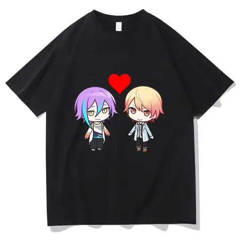 Cartoon Ruikasa T Shirts Kawaii Anime Men/Women T-Shirt Funny Manga Clothes Unisex High Quality Tees Vintage Graphic Tops