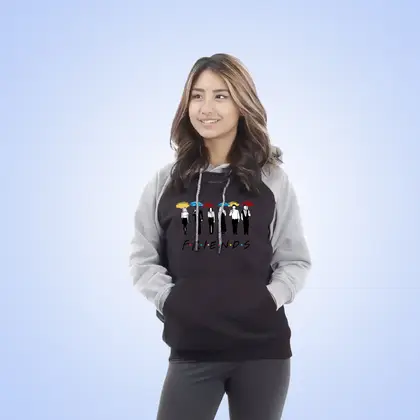 Binay Embroidery Printed Winter Multicolor Hoodie For Women - Fashion | Hoodies For Women | Women's Wear |