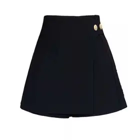 Asymmetrical A-line Fake Two-piece Shorts Slim Fit High Waist Golf Sports Mini Skirt Shorts Tummy Control Spicy Girl Style Women's Summer Short Pants Party