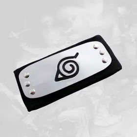 Naruto Headband Leaf Village Metal Plated Collectibles And Cosplay Accessories - Anime Headbands For Cosplay |