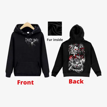 Death Note Anime Printed Hoodie For Men And Women