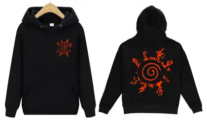 Naruto Anime Printed Hoodie For Men And Women