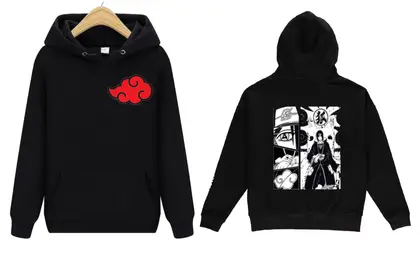 Itachi Anime Printed Hoodie For Men And Women