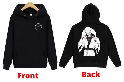 Sukuna Anime Printed Hoodie For Men And Women