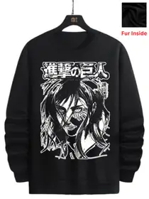 Attack on Titan Anime Printed Sweatshirt For Men And Women