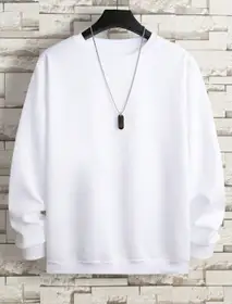 Men Premium Quality Summer Terry Cotton Drop Shoulder Sweatshirt