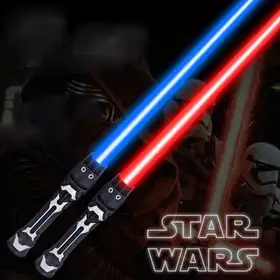 70cm Star Wars Lightsaber Toy Handle Rgb Lighting Cosplay Stage Props Red Blue Multicolor Lightsaber