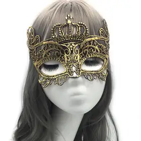 Half face Party lace Multiple Women for Cosplay accessory Masquerade party Costume ball