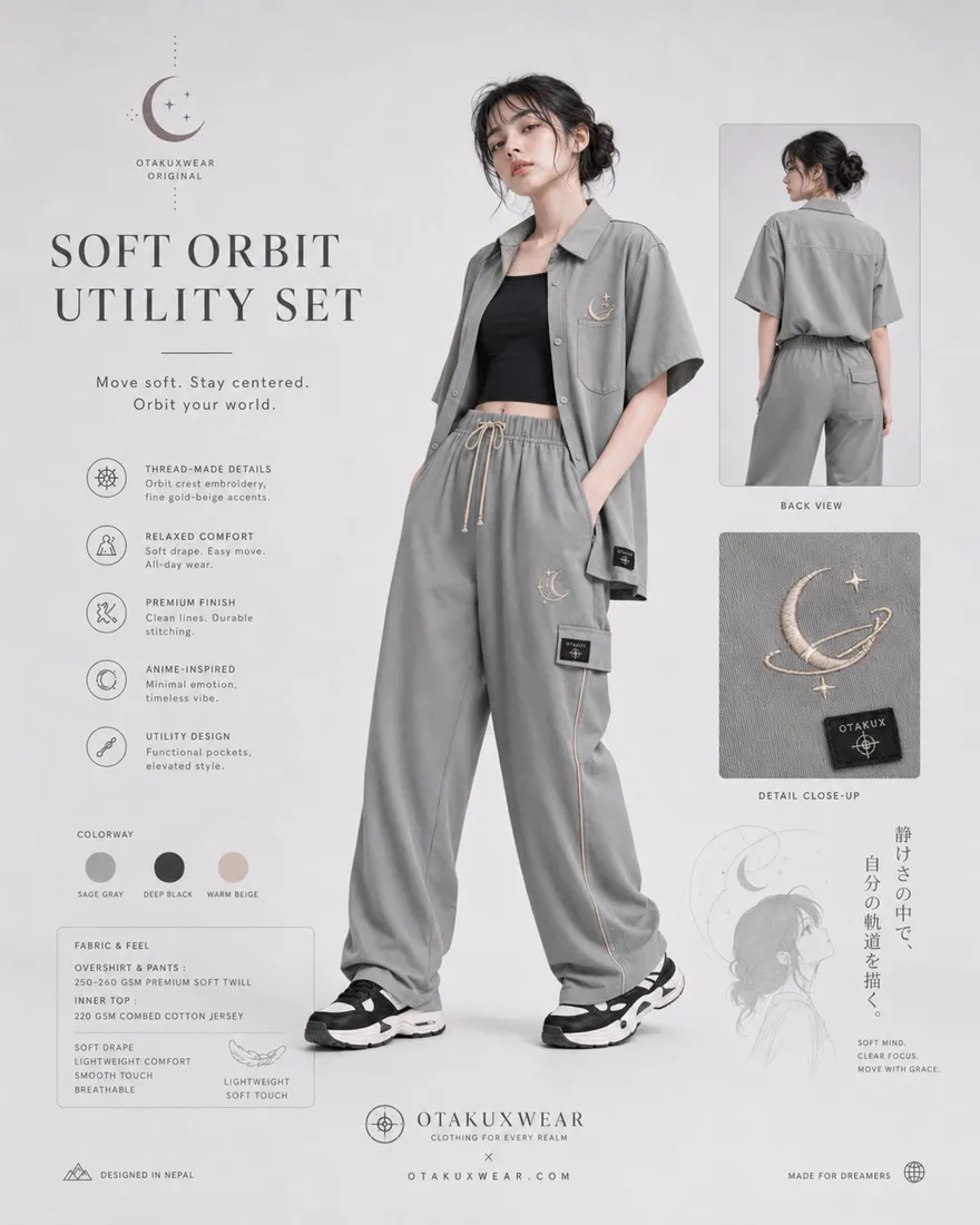 Flux Camp Collar Set coming soon OtakuXWear drop