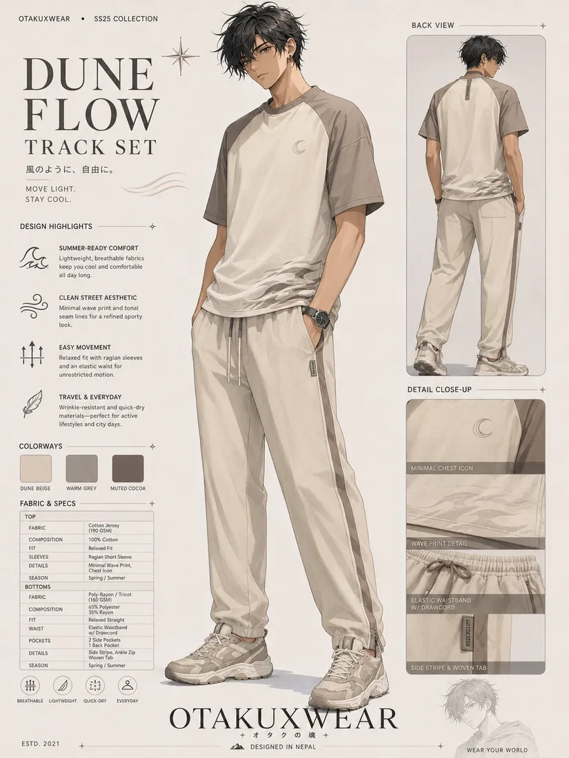 Soft Lounge Set coming soon OtakuXWear drop