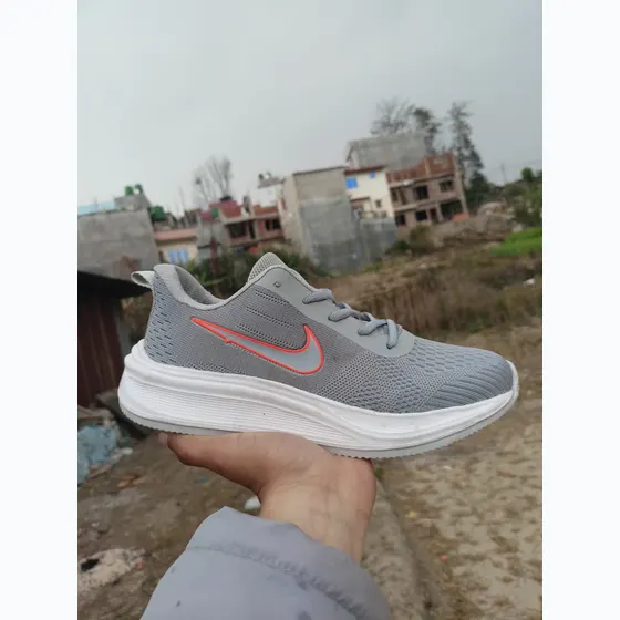 Grey Casual Shoes
