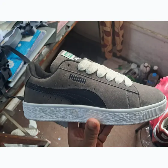 Grey Casual Shoes